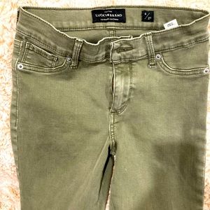 LOTUS BOSS SHINE: Women’s Size 4 Lucky Brand pants olive green